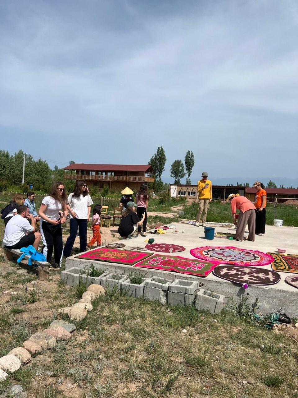 Eco Village Lodge Dzhetyoguz 外观 照片